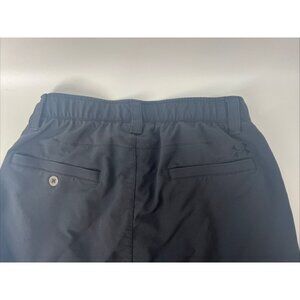 UNDER ARMOUR Golf Pants 30x30 (small) UA Drive Stretch Black Flat Front